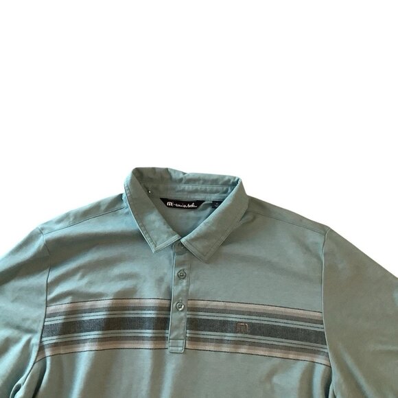 Travis Mathew Polo Golf Shirt Men's Size XL Pima Cotton/Poly Blend FWCC Logo - Picture 3 of 9